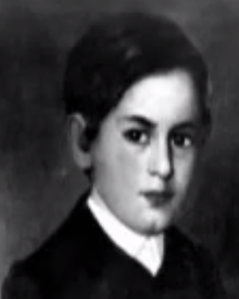 The young Sigmund Freud portrait